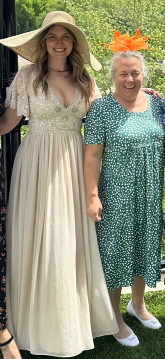 Taylor and her mother