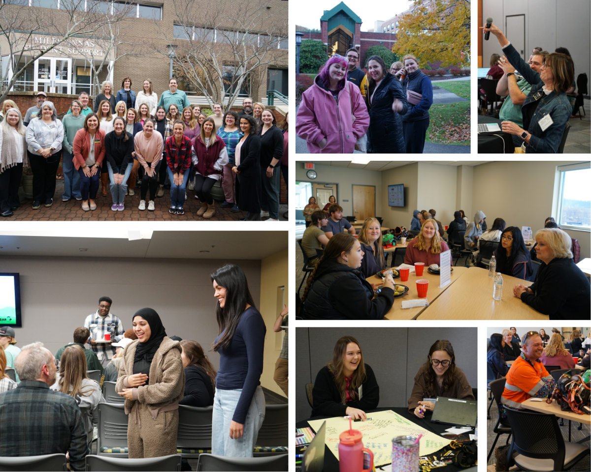 A collage of events that took place in November.