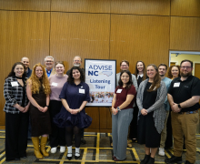 Advise NC at App State and Office of Rural Promise Staff Present the Listening Tour