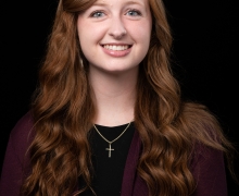 Kenley (Jackson) Longbottom, adviser Alleghany High School