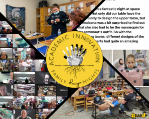 Family Design Night Photo Montage